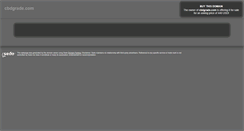Desktop Screenshot of cbdgrade.com